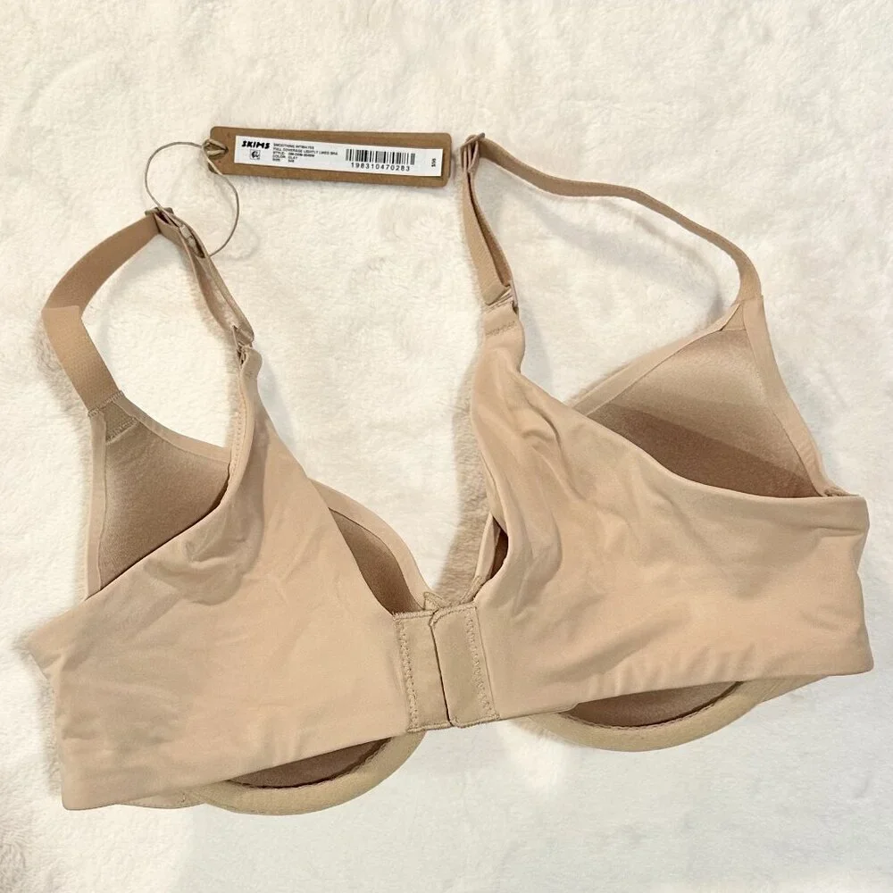 NWT SKIMS Smoothing Intimates Full Coverage Lightly Lined Bra in Clay - 34B - Picture 5 of 9